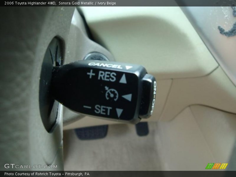 Sonora Gold Metallic / Ivory Beige 2006 Toyota Highlander 4WD