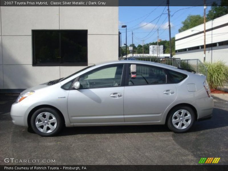 Classic Silver Metallic / Dark Gray 2007 Toyota Prius Hybrid
