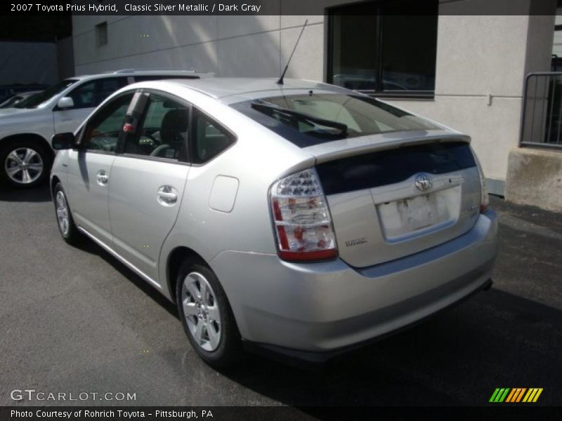 Classic Silver Metallic / Dark Gray 2007 Toyota Prius Hybrid