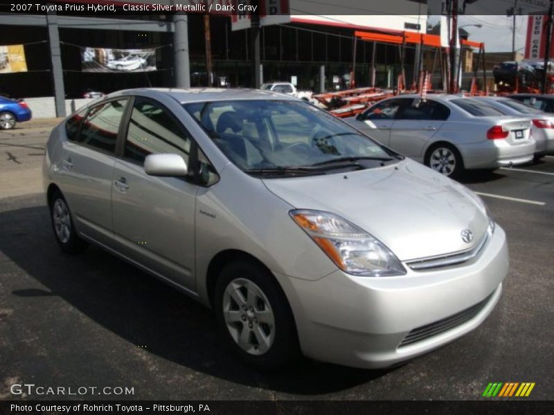 Classic Silver Metallic / Dark Gray 2007 Toyota Prius Hybrid