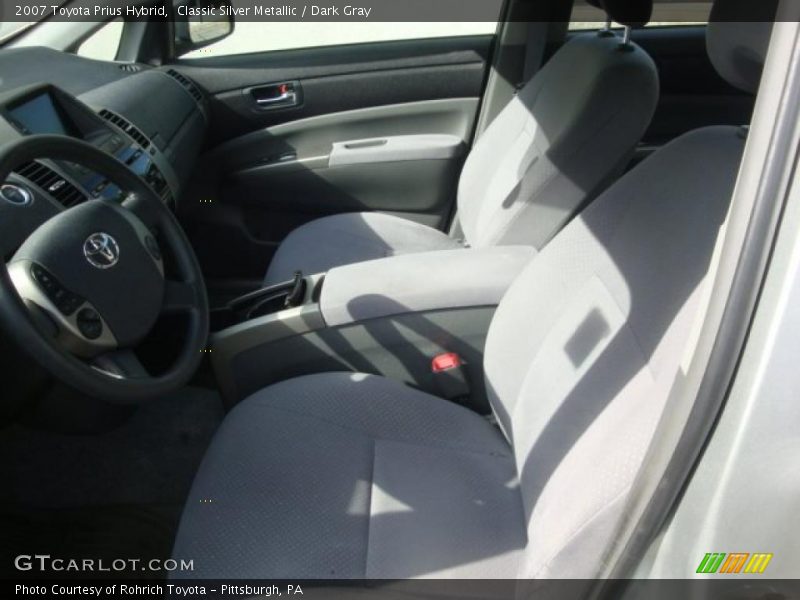 Classic Silver Metallic / Dark Gray 2007 Toyota Prius Hybrid