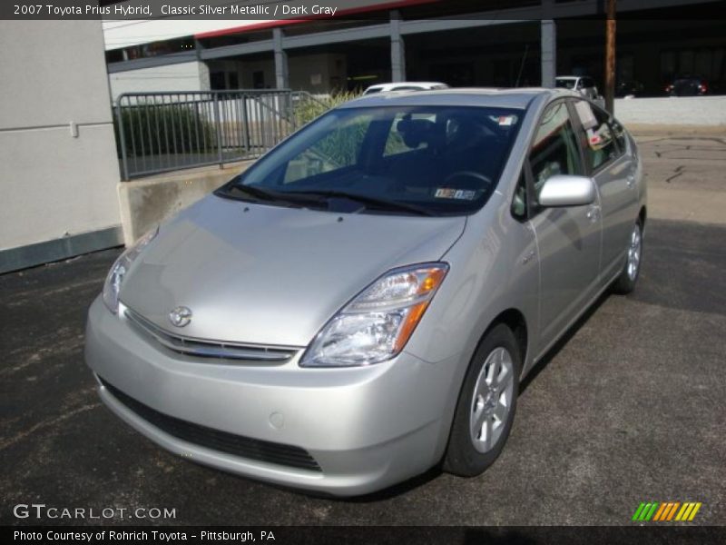 Classic Silver Metallic / Dark Gray 2007 Toyota Prius Hybrid