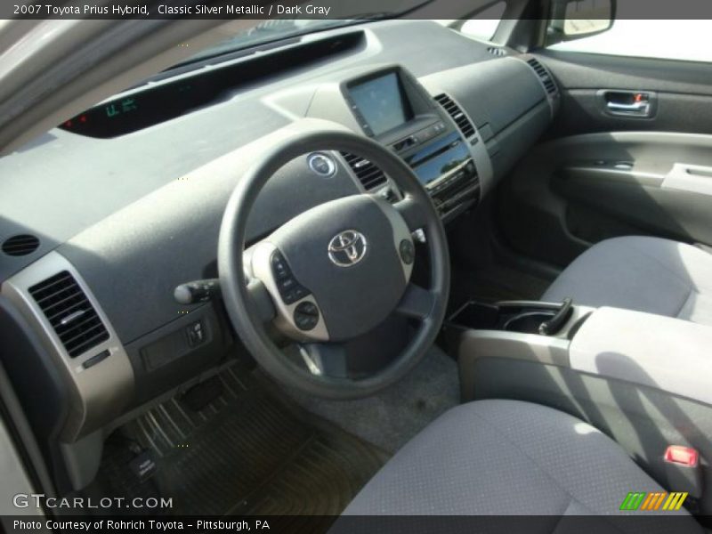 Classic Silver Metallic / Dark Gray 2007 Toyota Prius Hybrid
