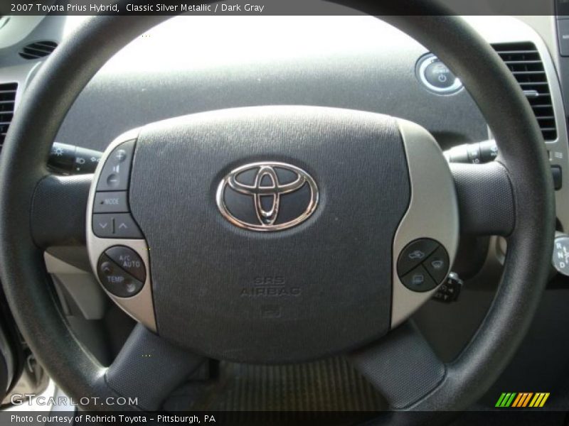 Classic Silver Metallic / Dark Gray 2007 Toyota Prius Hybrid
