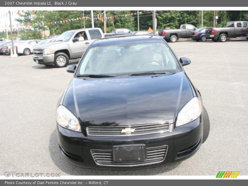 Black / Gray 2007 Chevrolet Impala LS
