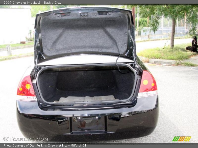Black / Gray 2007 Chevrolet Impala LS