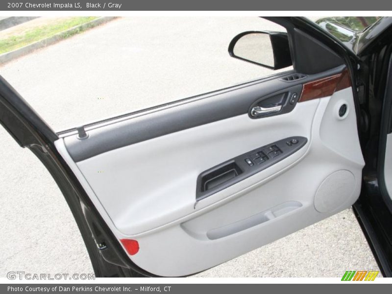 Black / Gray 2007 Chevrolet Impala LS