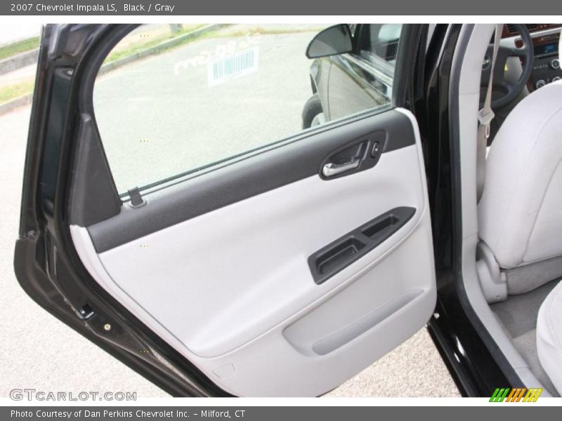 Black / Gray 2007 Chevrolet Impala LS