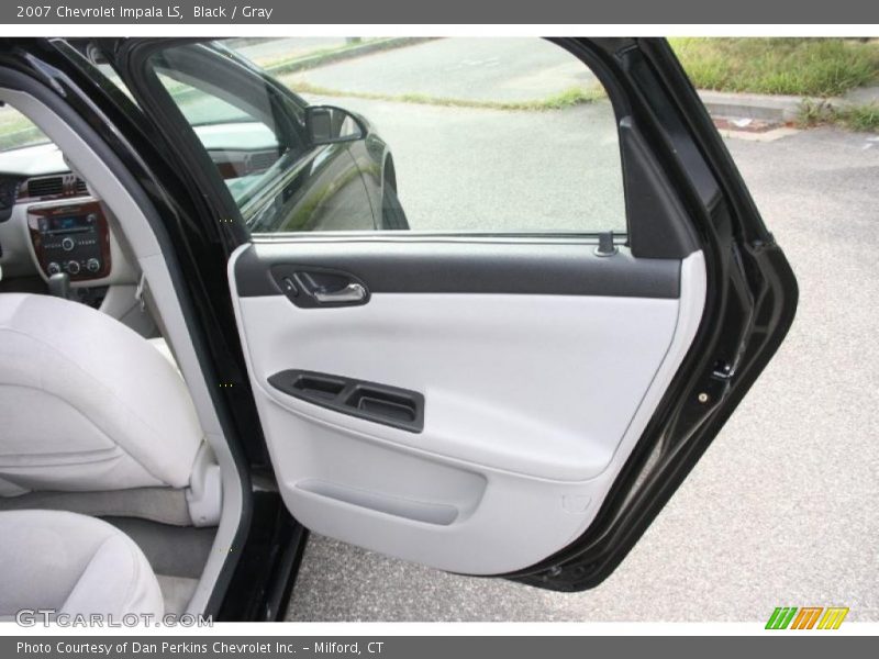 Black / Gray 2007 Chevrolet Impala LS