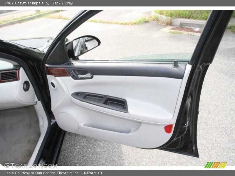Black / Gray 2007 Chevrolet Impala LS