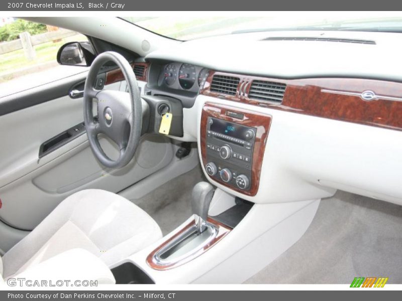 Black / Gray 2007 Chevrolet Impala LS