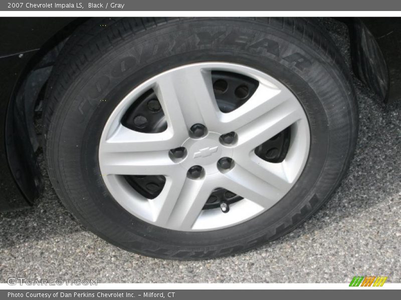 Black / Gray 2007 Chevrolet Impala LS