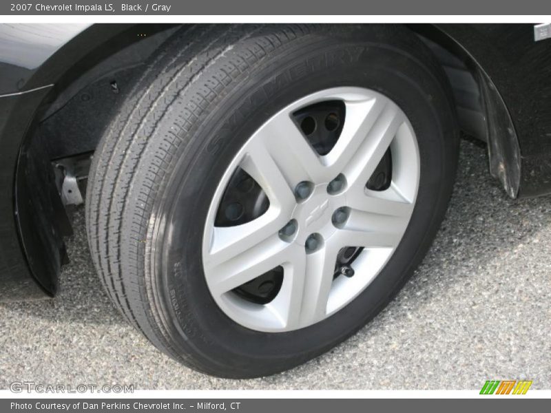 Black / Gray 2007 Chevrolet Impala LS