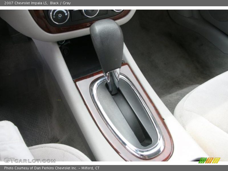 Black / Gray 2007 Chevrolet Impala LS