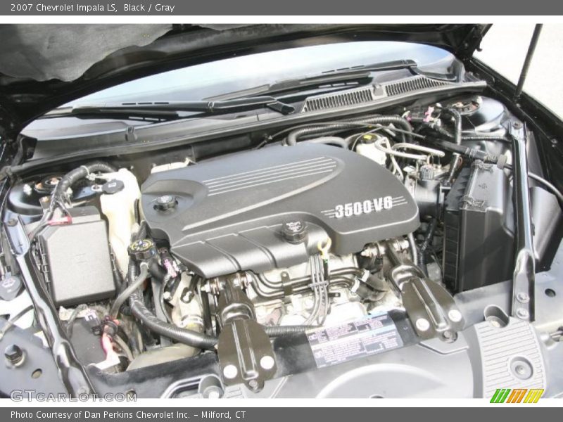 Black / Gray 2007 Chevrolet Impala LS