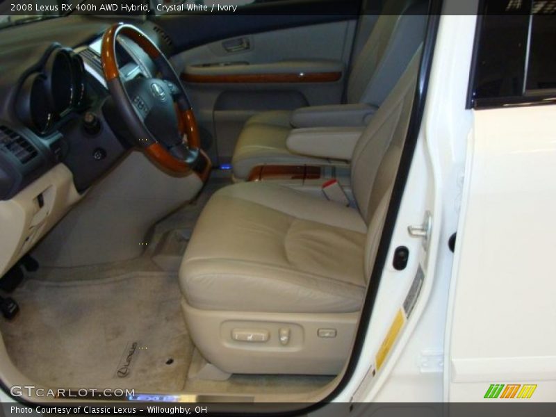 Crystal White / Ivory 2008 Lexus RX 400h AWD Hybrid