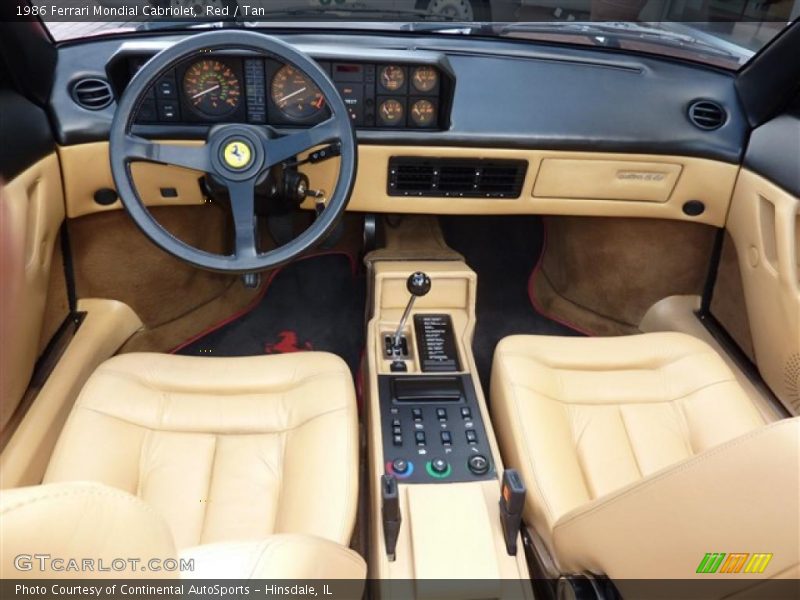 Dashboard of 1986 Mondial Cabriolet