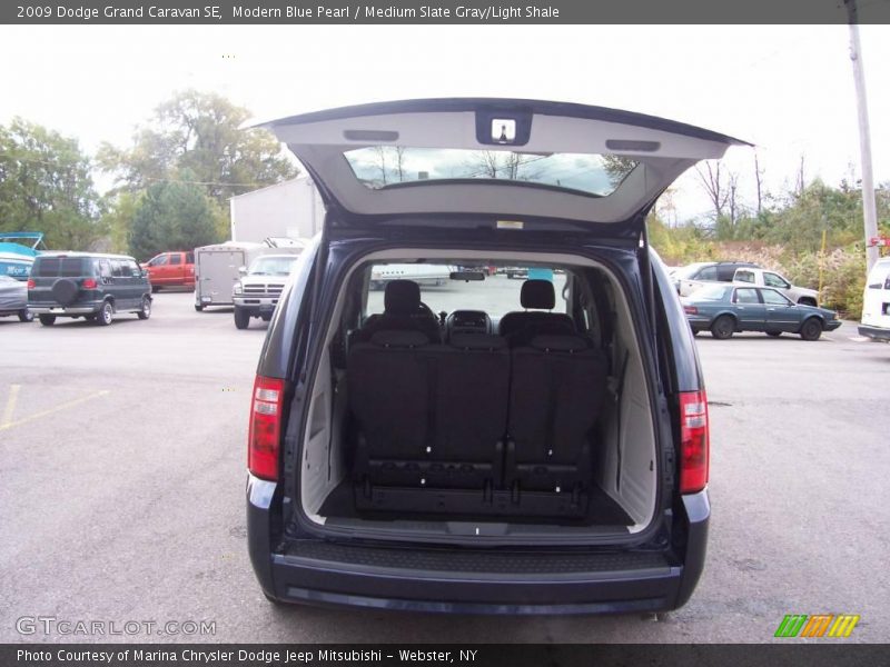 Modern Blue Pearl / Medium Slate Gray/Light Shale 2009 Dodge Grand Caravan SE