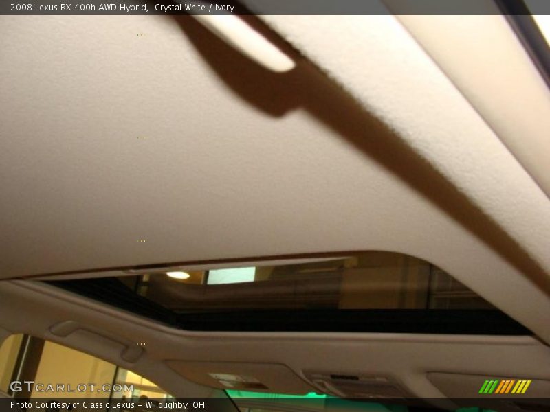 Crystal White / Ivory 2008 Lexus RX 400h AWD Hybrid