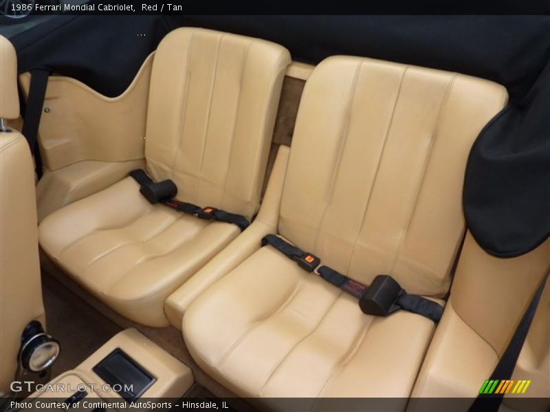  1986 Mondial Cabriolet Tan Interior