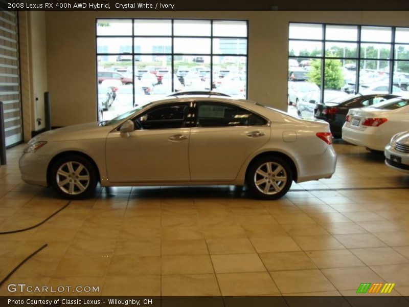 Crystal White / Ivory 2008 Lexus RX 400h AWD Hybrid