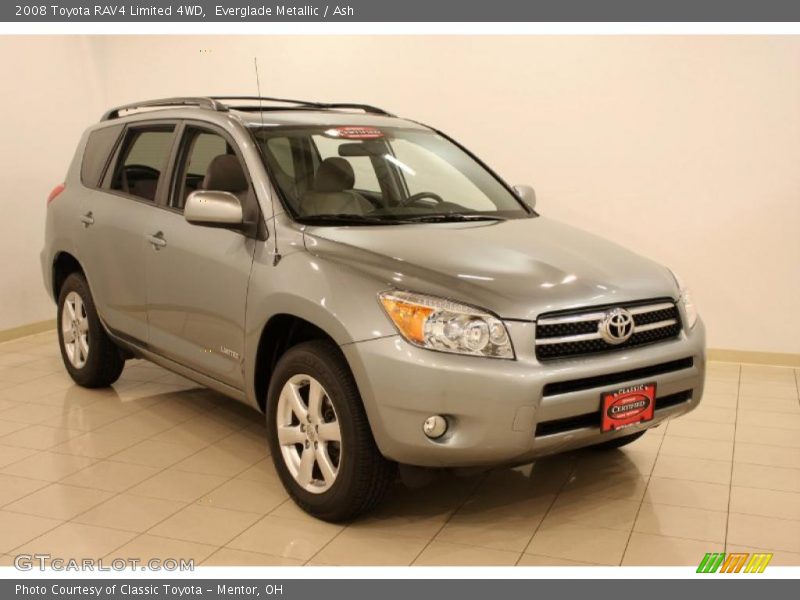 Everglade Metallic / Ash 2008 Toyota RAV4 Limited 4WD