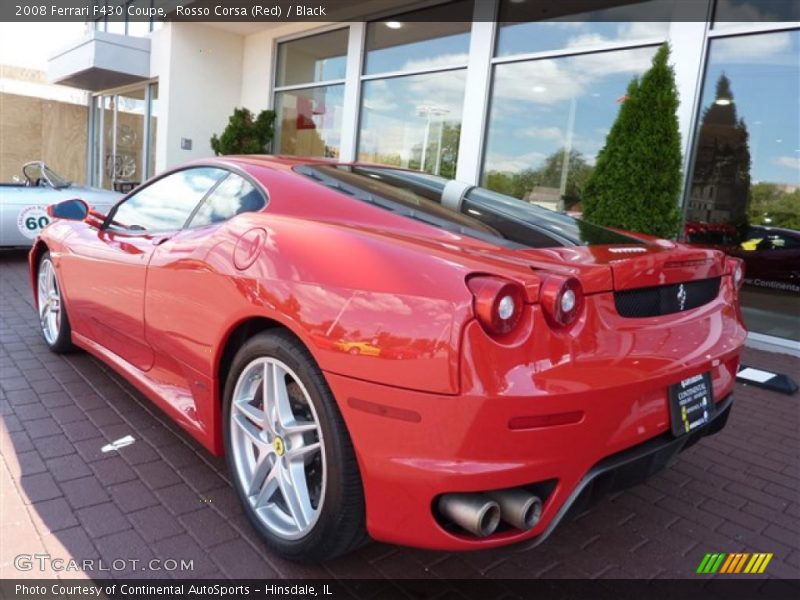 Rosso Corsa (Red) / Black 2008 Ferrari F430 Coupe