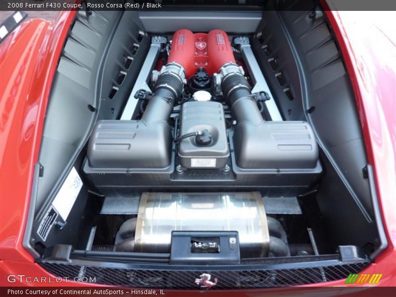 Rosso Corsa (Red) / Black 2008 Ferrari F430 Coupe