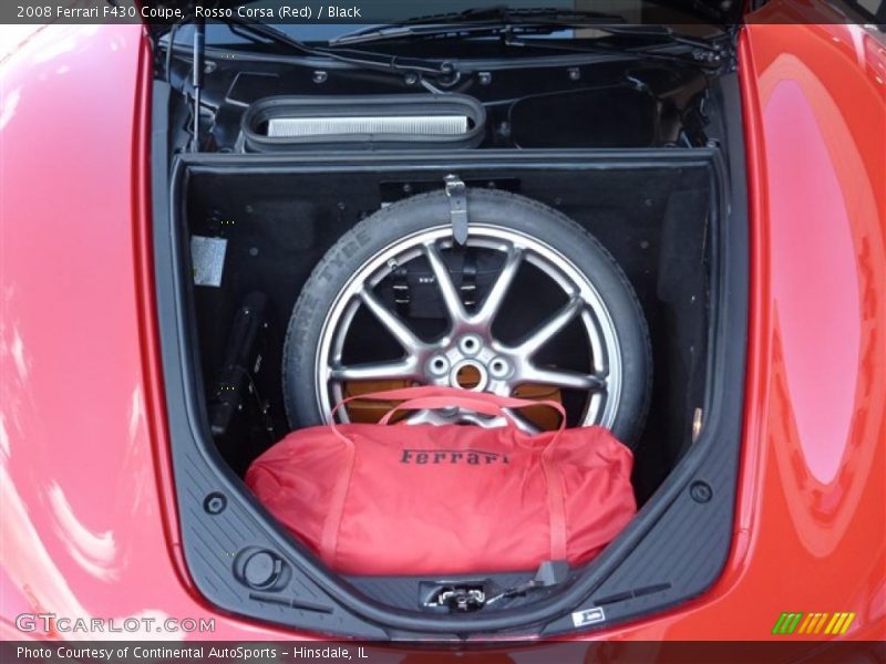 Rosso Corsa (Red) / Black 2008 Ferrari F430 Coupe