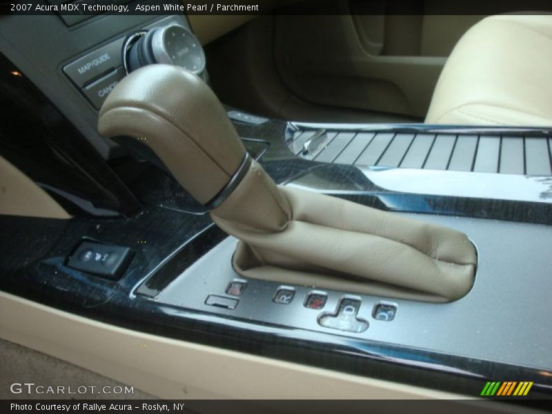 Aspen White Pearl / Parchment 2007 Acura MDX Technology