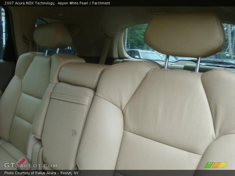 Aspen White Pearl / Parchment 2007 Acura MDX Technology