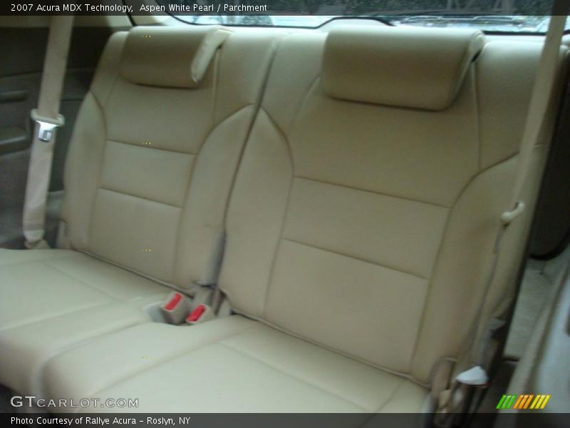 Aspen White Pearl / Parchment 2007 Acura MDX Technology