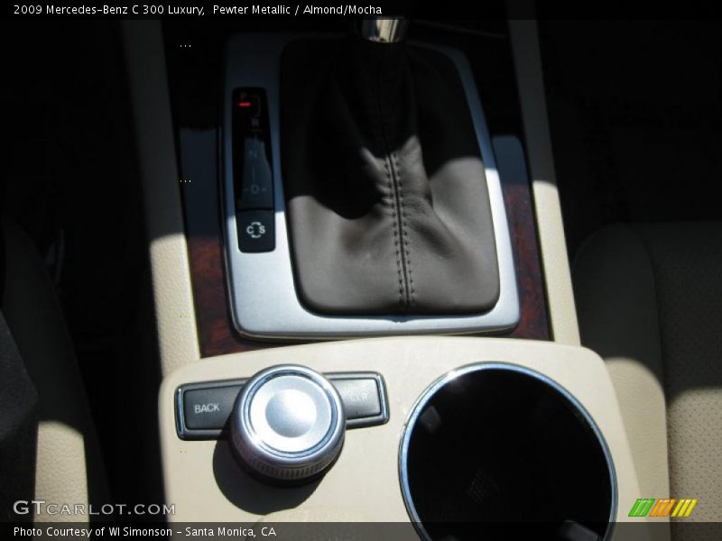 Pewter Metallic / Almond/Mocha 2009 Mercedes-Benz C 300 Luxury