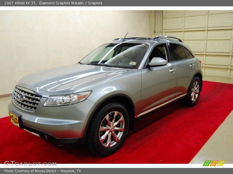 Diamond Graphite Metallic / Graphite 2007 Infiniti FX 35