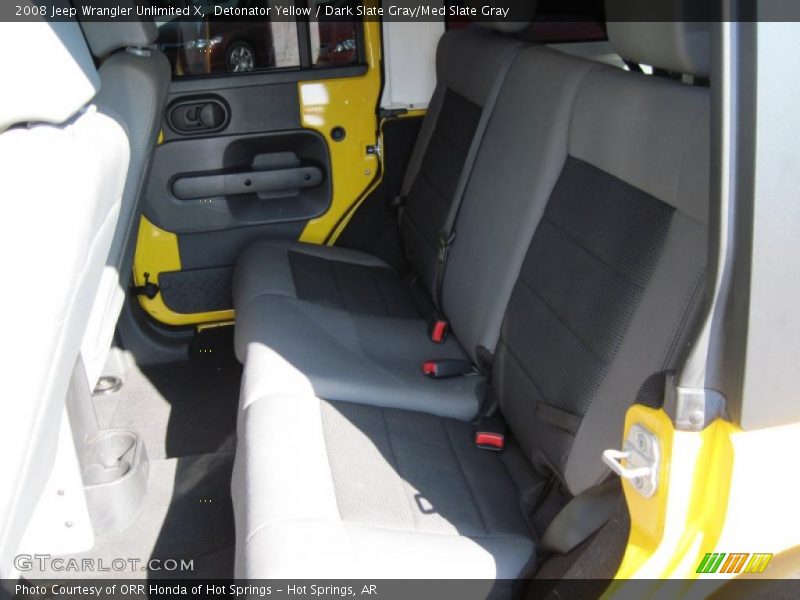 Detonator Yellow / Dark Slate Gray/Med Slate Gray 2008 Jeep Wrangler Unlimited X
