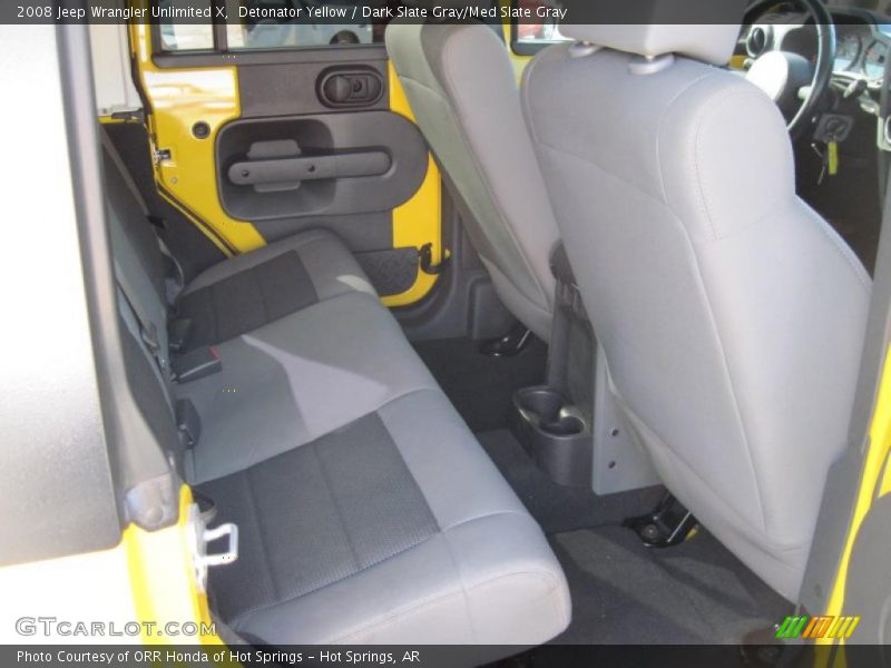 Detonator Yellow / Dark Slate Gray/Med Slate Gray 2008 Jeep Wrangler Unlimited X