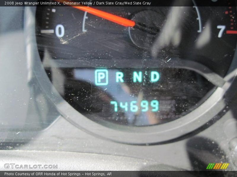 Detonator Yellow / Dark Slate Gray/Med Slate Gray 2008 Jeep Wrangler Unlimited X