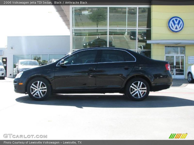 Black / Anthracite Black 2006 Volkswagen Jetta TDI Sedan