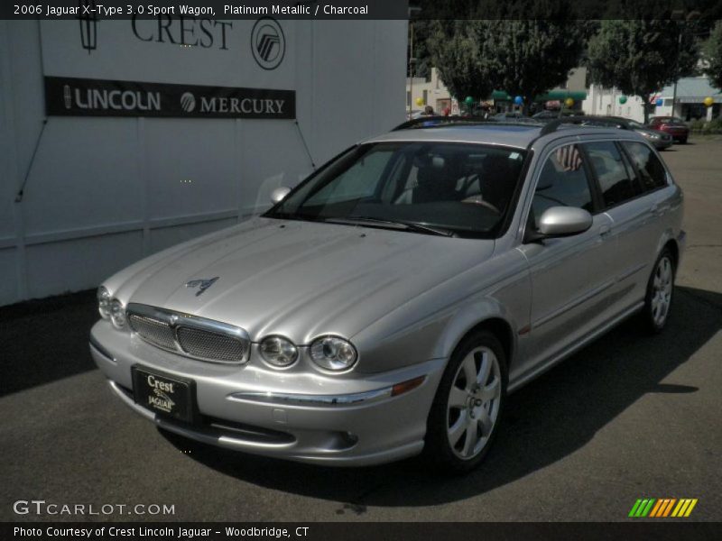 Platinum Metallic / Charcoal 2006 Jaguar X-Type 3.0 Sport Wagon