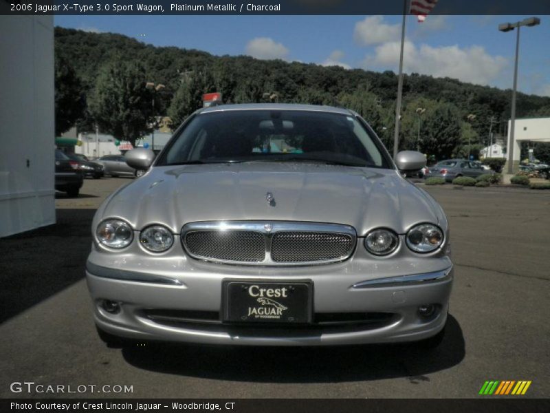 Platinum Metallic / Charcoal 2006 Jaguar X-Type 3.0 Sport Wagon