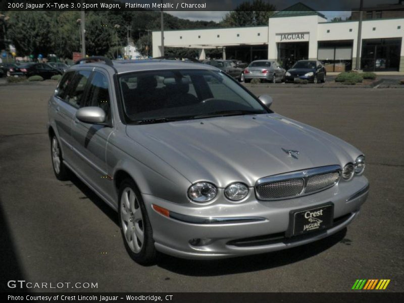 Platinum Metallic / Charcoal 2006 Jaguar X-Type 3.0 Sport Wagon