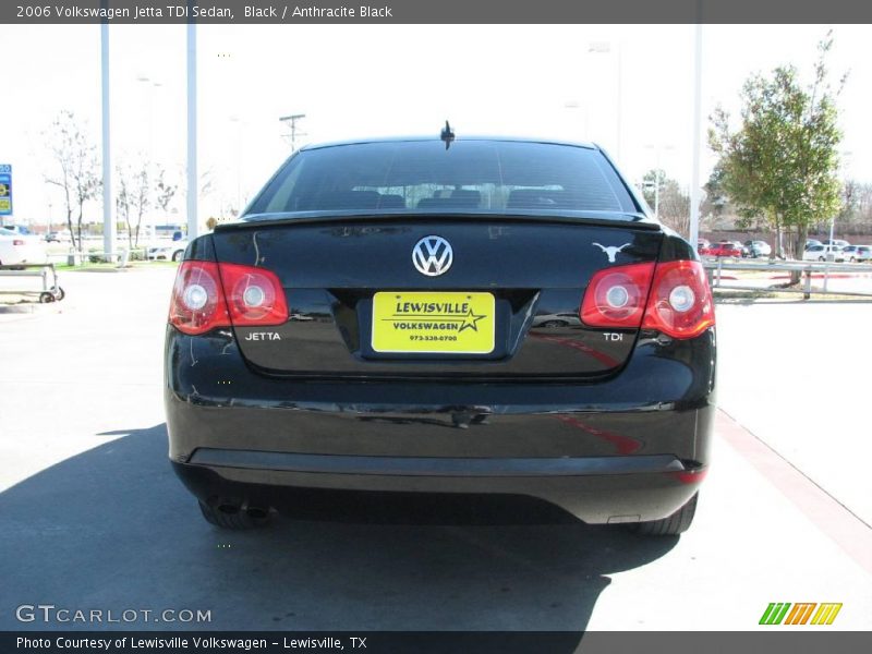 Black / Anthracite Black 2006 Volkswagen Jetta TDI Sedan