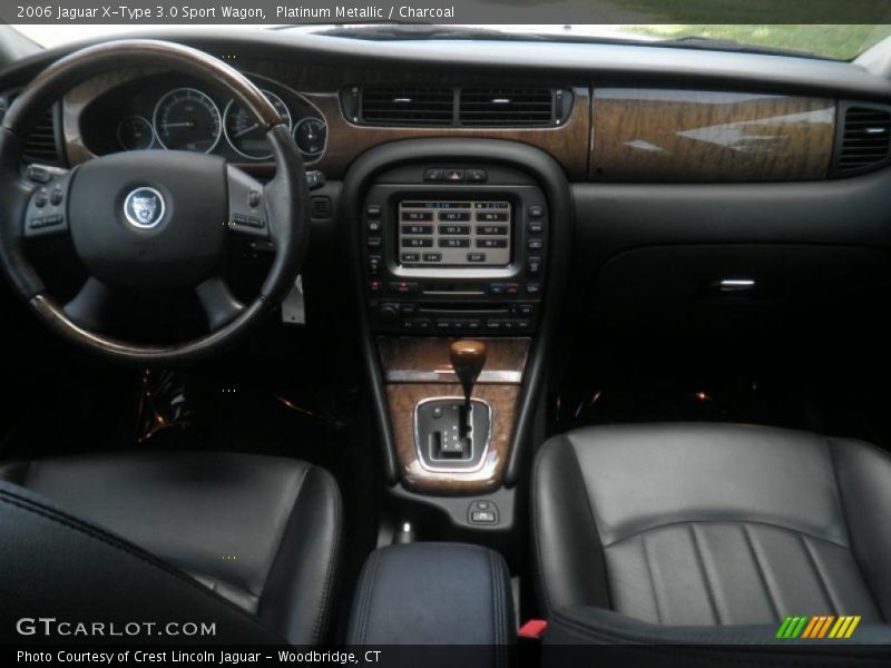 Platinum Metallic / Charcoal 2006 Jaguar X-Type 3.0 Sport Wagon