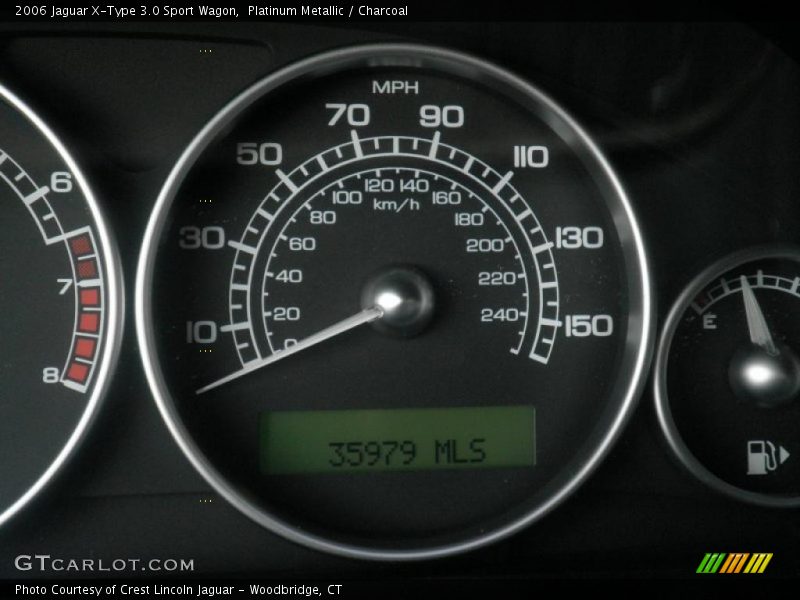 Platinum Metallic / Charcoal 2006 Jaguar X-Type 3.0 Sport Wagon