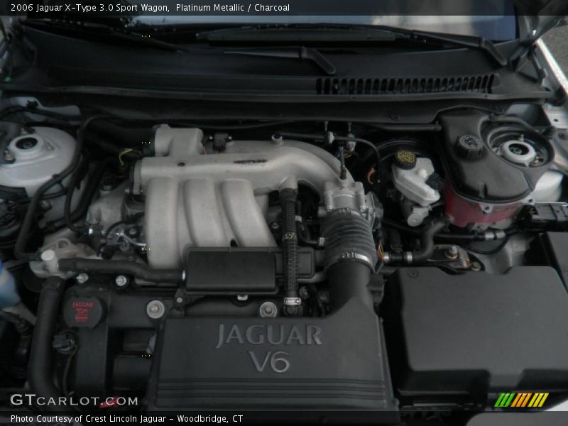 Platinum Metallic / Charcoal 2006 Jaguar X-Type 3.0 Sport Wagon