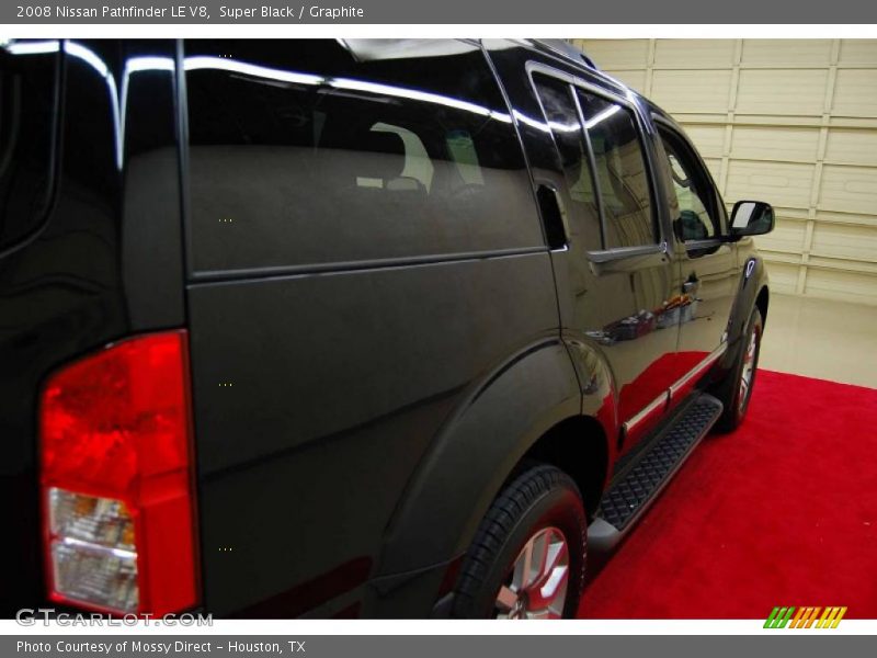 Super Black / Graphite 2008 Nissan Pathfinder LE V8