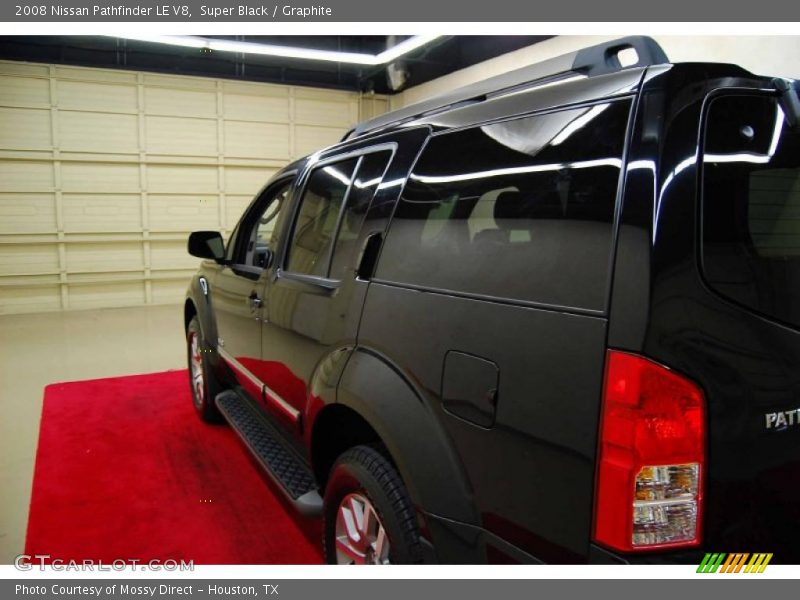 Super Black / Graphite 2008 Nissan Pathfinder LE V8