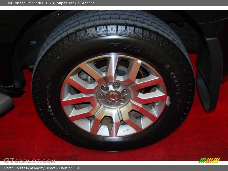 Super Black / Graphite 2008 Nissan Pathfinder LE V8