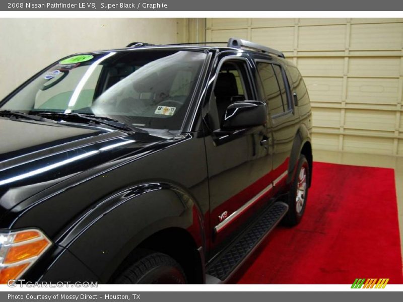 Super Black / Graphite 2008 Nissan Pathfinder LE V8