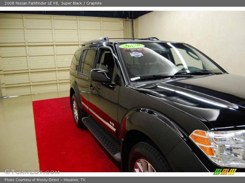 Super Black / Graphite 2008 Nissan Pathfinder LE V8